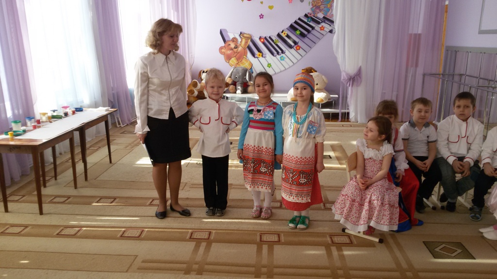 Встреча с чувашскими девочками